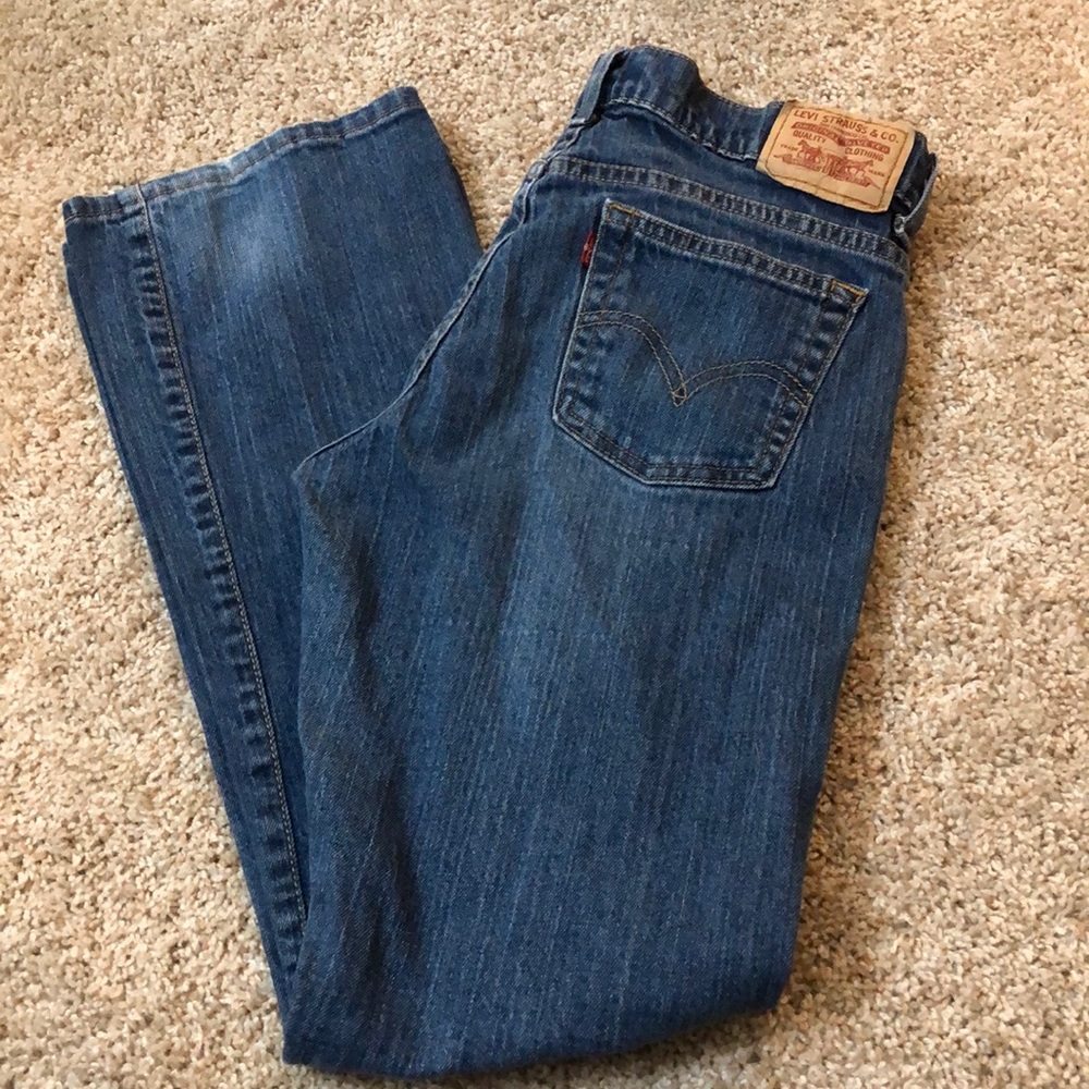 Bootcut Levi’s jeans. Size 4 short